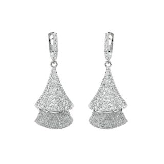 Bartley Round Diamond Earrings
